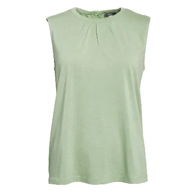 Living Crafts LIVING CRAFTS - Damen Top - Grün (52% Bio-Baumwolle; 48% Viskose (Bambus)), Nachhaltige Mode, Bio Bekleidung