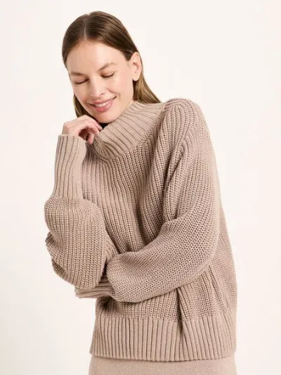LANIUS LANIUS Grobstrickpullover aus Bio-Baumwolle
