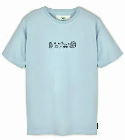 Gary Mash GARY MASH Shirt Ready for new adventures aus Biobaumwolle