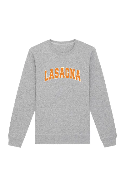 Oat Milk Club Oat Milk Club Damen vegan Sweatshirt Lasagna Grau