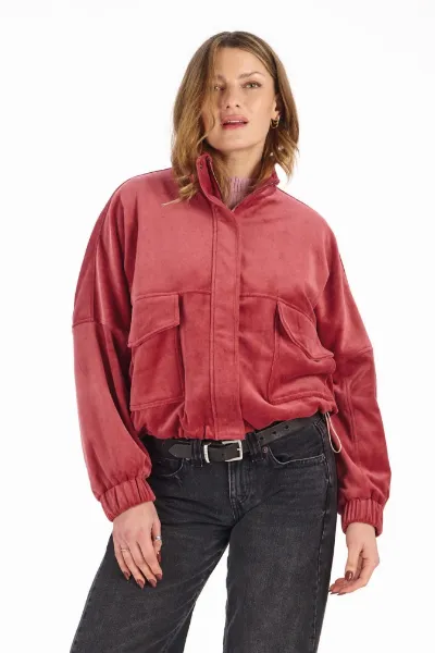 KOMODO KOMODO Damen vegan Jacke Koko Rose