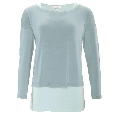 Living Crafts LIVING CRAFTS - Damen 2 in 1 Performance-Shirt - Petrol