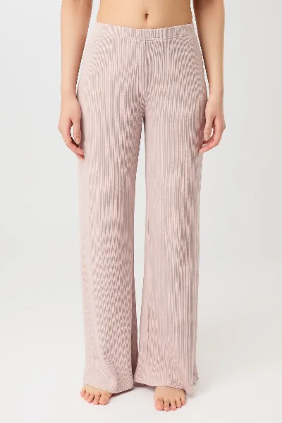 mandala MANDALA Damen vegan Hose Cozy Days Sheer Pink
