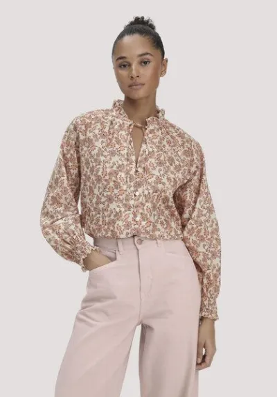 hessnatur hessnatur Print Bluse Relaxed aus reiner Bio-Baumwolle