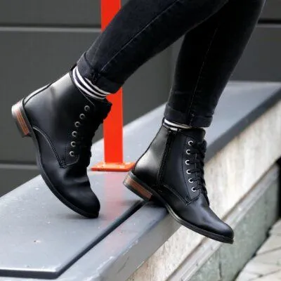 Fairticken Fairticken Vegane Stiefelette TOMAR mit Fütterung