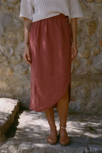 Nénés Nénés Damen vegan Rock Susan Terracotta