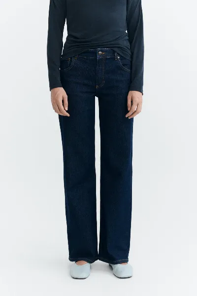 thinking mu Thinking MU Damen vegan Jeans Kettan Niedrige Leibhöhe
