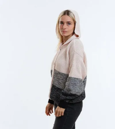 Gary Mash GARY MASH Oversize-Cardigan Winnie mit Kapuze aus Biobaumwolle