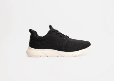 8000Kicks 8000Kicks Explorer V2 Schwarz und Weiß - Wasserdichte Hanfschuhe