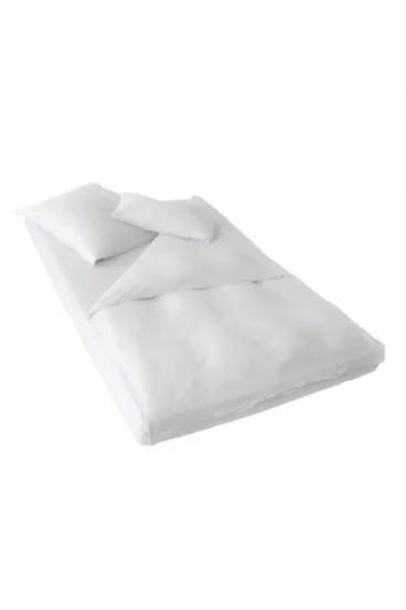 EO Home EO Home unisex vegan Spannbetttuch Jersey Grau Melange