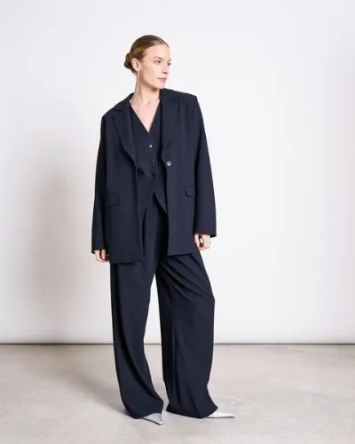 JAN N JUNE JAN N JUNE SLITTED BACK BLAZER JELS