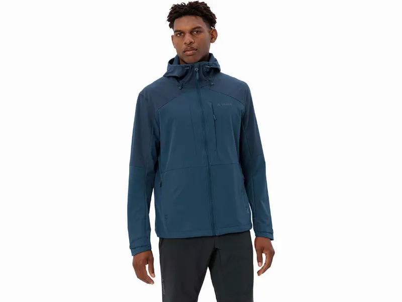 Vaude VAUDE Herren-Softshelljacke Elope Wind mit Brust- & Seitentaschen, baltic sea,