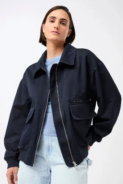 LangerChen Blouson Clane Blau