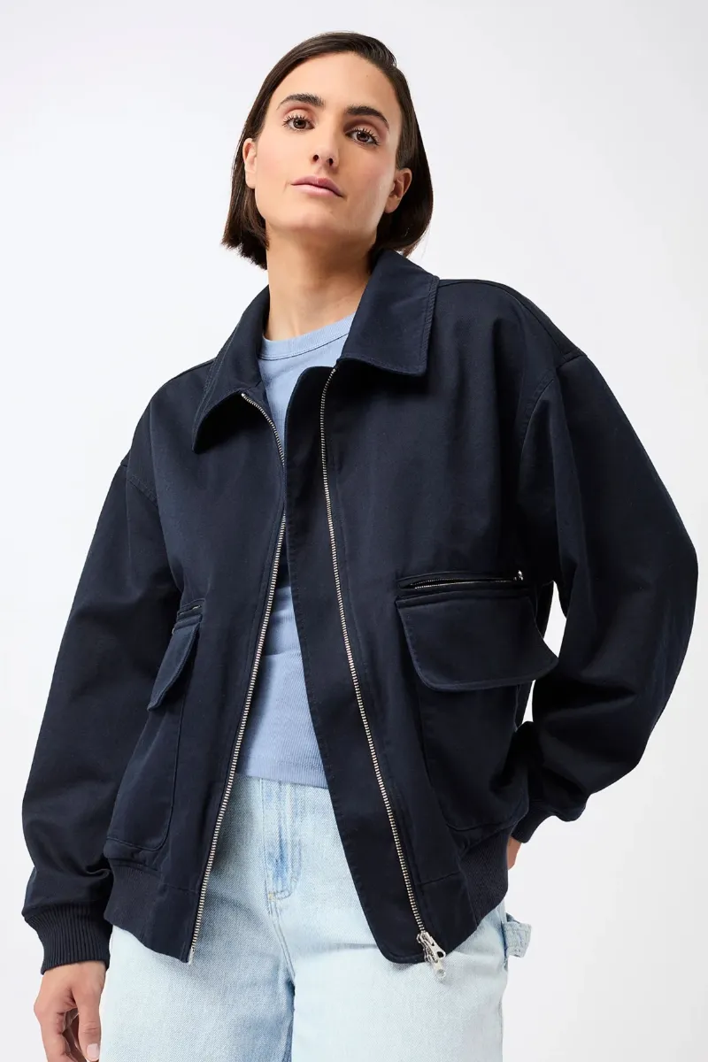 LangerChen Blouson Clane Blau