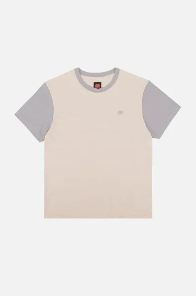 Trendsplant Trendsplant Color Block T-Shirt Pale Glow/Steel Haze