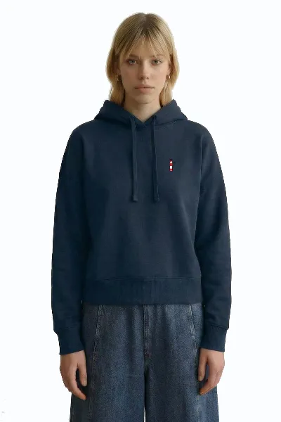 HAFENDIEB Hafendieb Damen vegan Hoodie Damen Leuchtturm Navy
