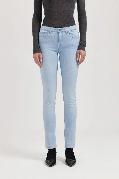 MUD Jeans MUD Jeans Damen vegan Jeans Low Slim Faye Sunny Stone