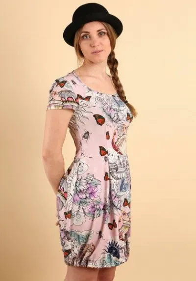 Die rote Zora Die rote Zora Ballon Kleid Zeppelin