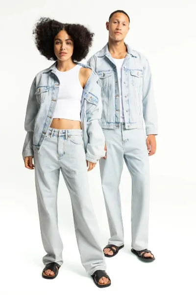 Kings of Indigo Jeans Noah Chase Super Light Marble
