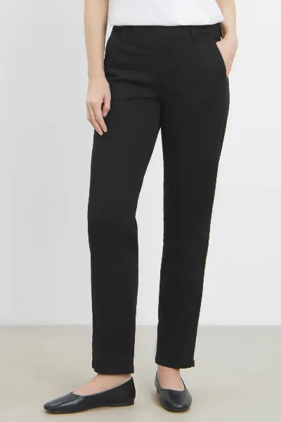 LAURIE LAURIE Damen vegan Hose Taylor Regular Kurz Länge