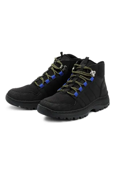 GRAND STEP SHOES Stiefel Hiking Bootie Schwarz