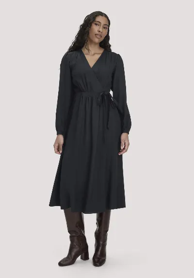 hessnatur hessnatur Damen Kleid Midi Regular aus TENCEL™ Lyocell