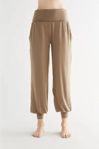 True North True North Damen vegan Yogahose Taupe