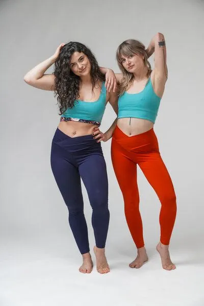 YogiLiebe YogiLiebe Yoga double wende Bra Pushpa aus Bio-Baumwolle