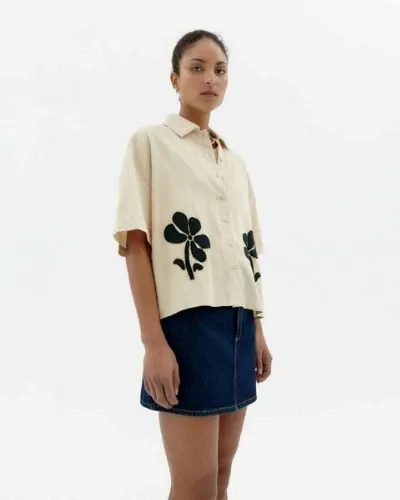 thinking mu thinking mu Marygold Anna Blouse