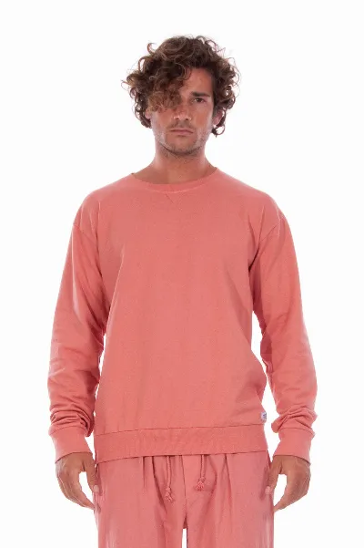 RAVENS VIEW IBIZA RAVENS VIEW IBIZA Herren vegan Sweatshirt Salinas Lehm Rot