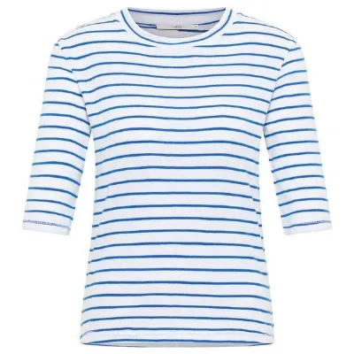 LANIUS LANIUS Gestreiftes Kurzarm-Shirt