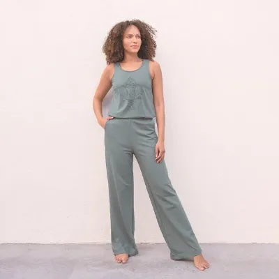 Jaya Jaya KITTY - Damen - Stylische Sweatpants aus softem French Terry mit Seitentaschen, Gummizug und etwas weiterem Beinen