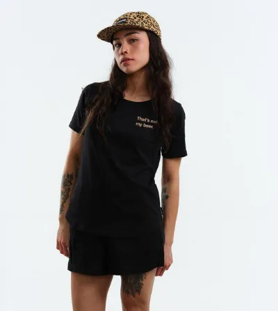 Gary Mash GARY MASH Shirt Ella That's not my beer aus Biobaumwolle