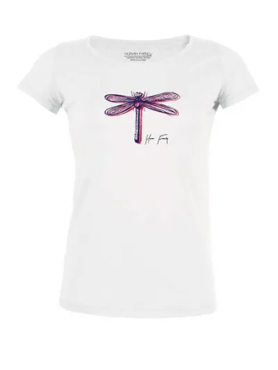 Human Family Bio T-Shirt Amorous Dragonfly von Human Family