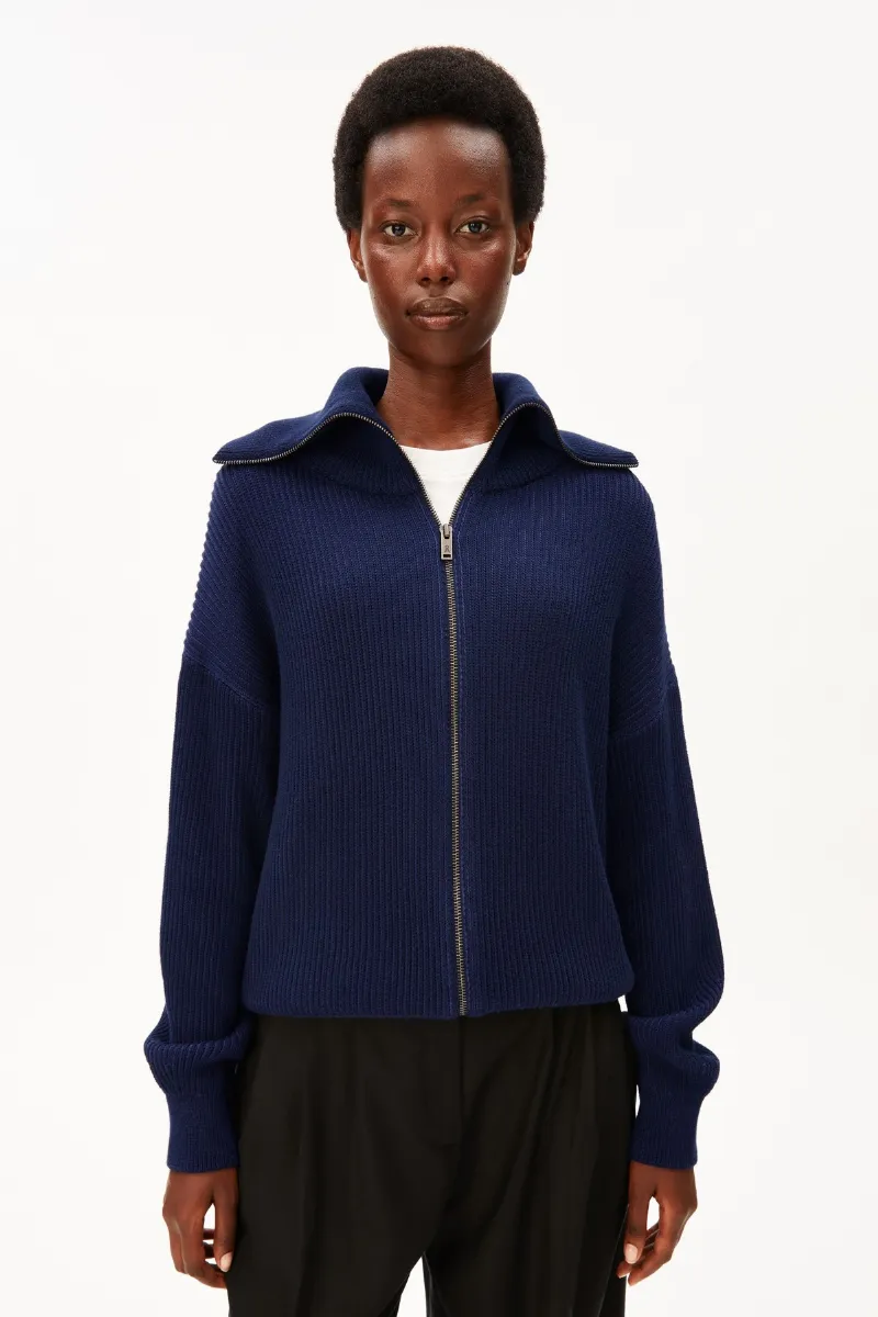 ARMEDANGELS Strickjacke Vanis&eacute; Rib Knit