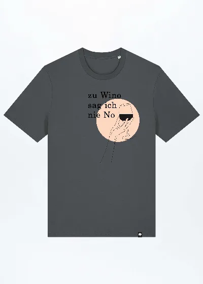 GREEN SHIRTS Zu Wino Sag Ich Nie No Basic T-Shirt aus Bio Baumwolle