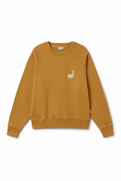 TWOTHIRDS TWOTHIRDS Damen vegan Sweatshirt Leskov Senfgelb