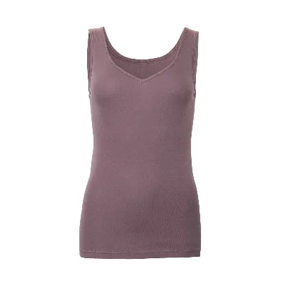 Living Crafts LIVING CRAFTS - Damen V-Neck-Trägertop - Lila