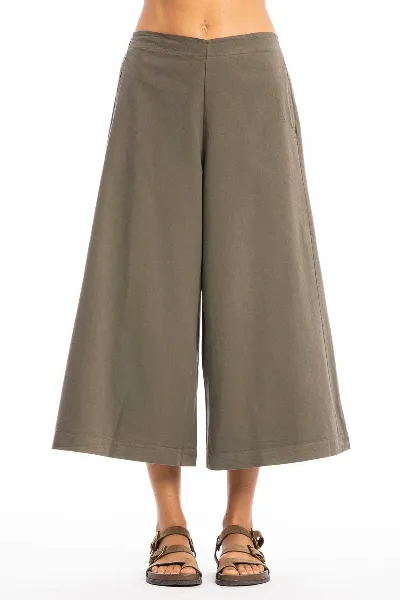 RAVENS VIEW IBIZA RAVENS VIEW IBIZA Damen vegan Hose Paloma Bison Braun