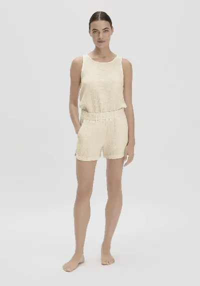 hessnatur hessnatur Damen Musselin Schlafshorts PURE COMFORT aus Bio-Baumwolle