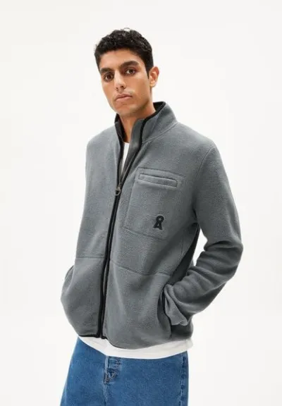 ARMEDANGELS ARMEDANGELS AABLEO FLEECE Herren Fleecejacke aus Bio-Baumwolle