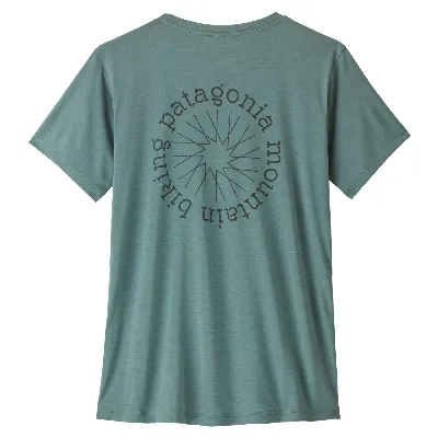 Patagonia W'S CAP COOL DAILY SHIRT - SPOKE STENCIL