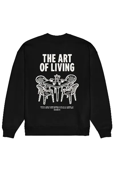 The Refined Spirit The Refined Spirit Damen vegan Sweatshirt Oversized The Art Of Living