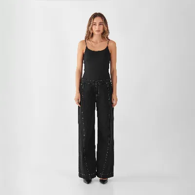DAWN SUNNY Wide Leg Non Stretch