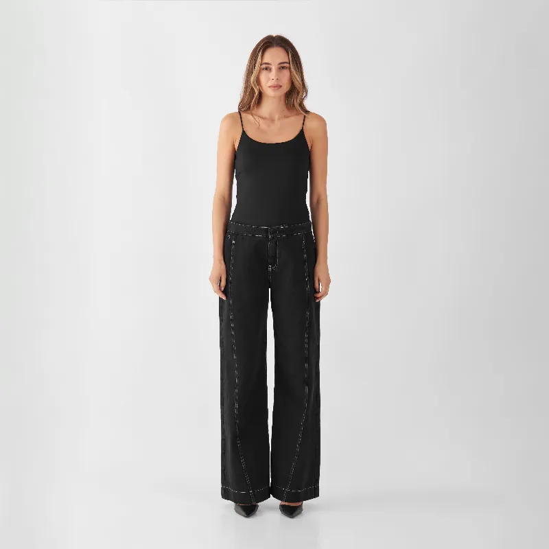 DAWN SUNNY Wide Leg Non Stretch