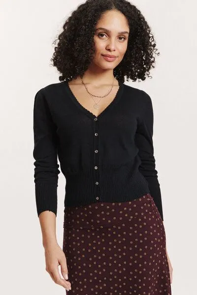 TRANQUILLO TRANQUILLO Cardigan Linaa aus GOTS-Bio-Baumwolle
