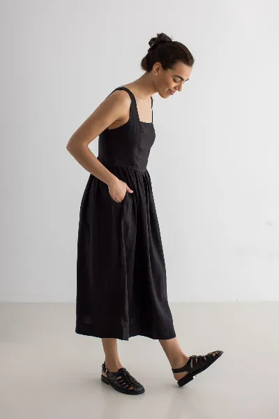 TWOTHIRDS TWOTHIRDS Damen vegan Kleid Formentera