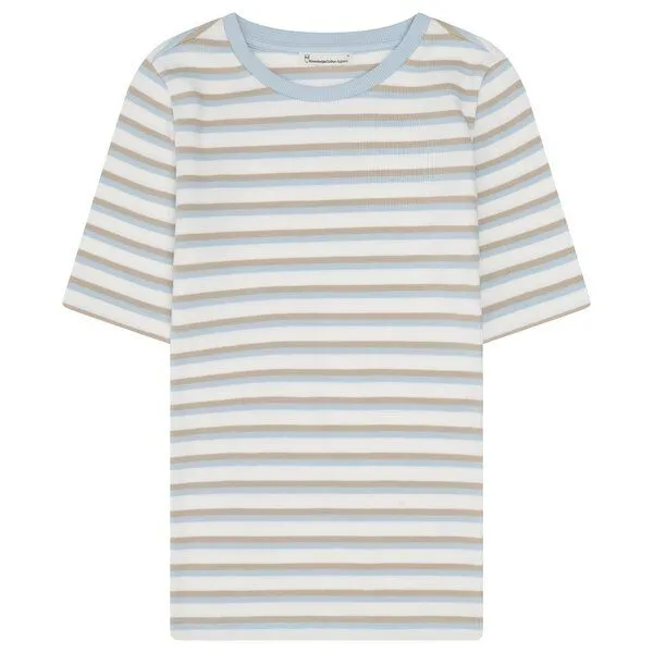 KnowledgeCotton Apparel KnowledgeCotton Apparel T-Shirt Rib