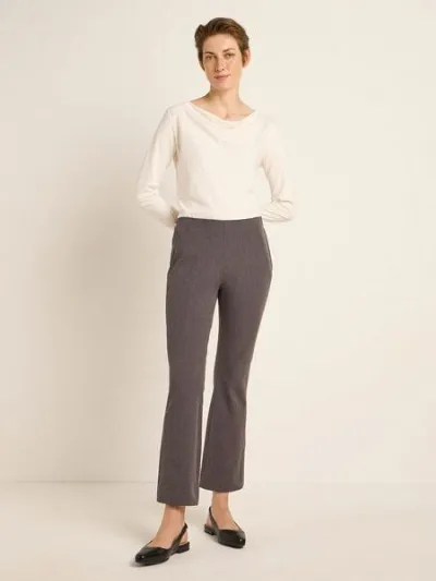 LANIUS LANIUS Hose mit ausgestelltem Bein aus Bio-Baumwolle und Comfort Stretch