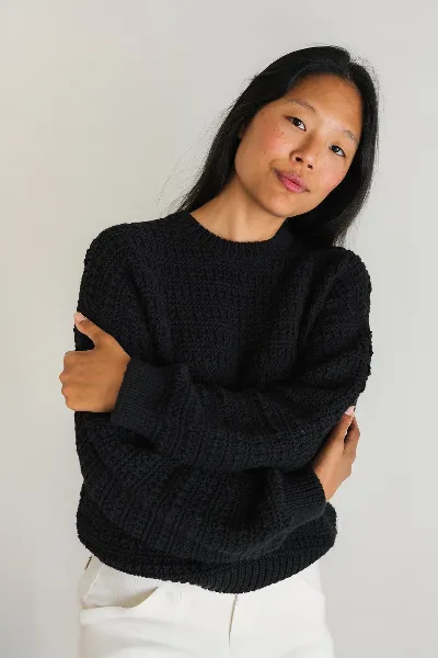 TWOTHIRDS TWOTHIRDS Damen vegan Pullover Touquet